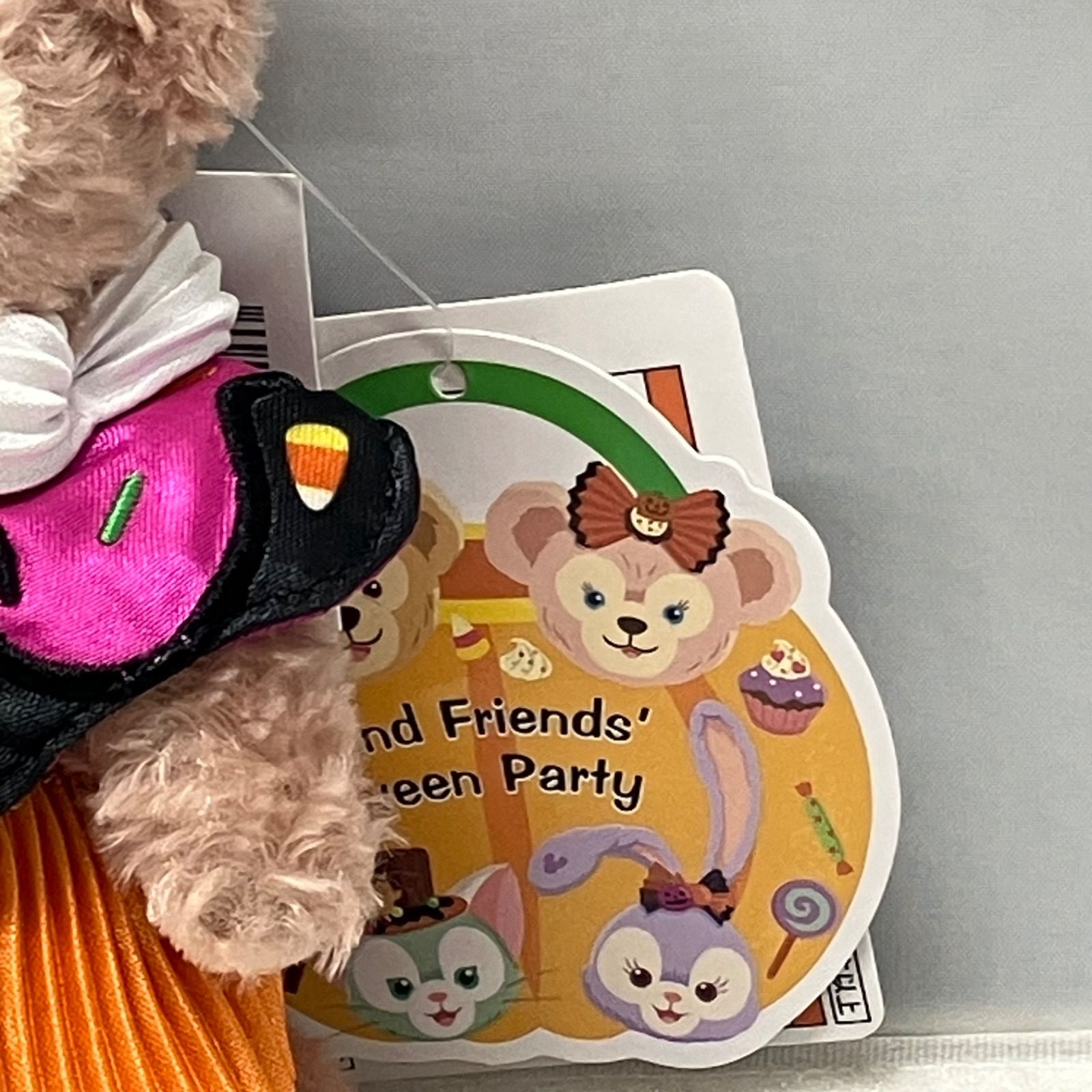 新品・タグ付き】ハロウィン 2017 ダッフィー シェリーメイ ぬいぐるみ