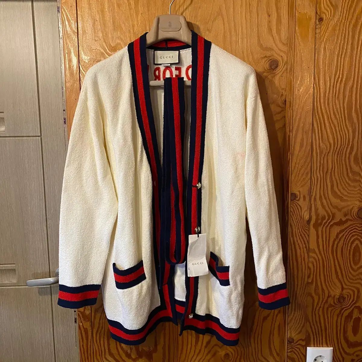 グッチ blind for love ロング カーディガン ジャケット 出品 - メルカリ