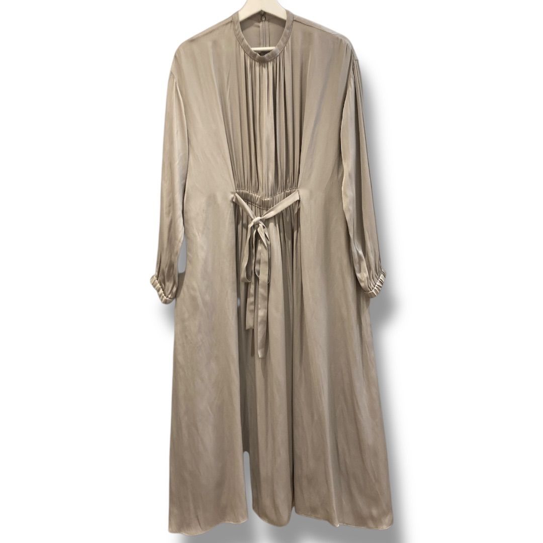 blancvet ブランベール ワンピース サイズ38 メタリックライトブラウン