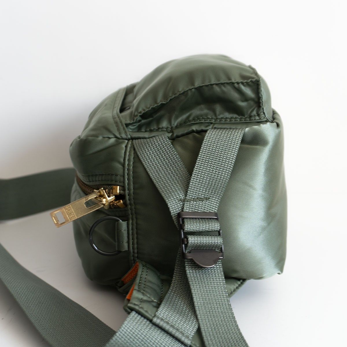 美品】PORTER 【タンカー ナイロン ウエストバッグ】ポーター セージ
