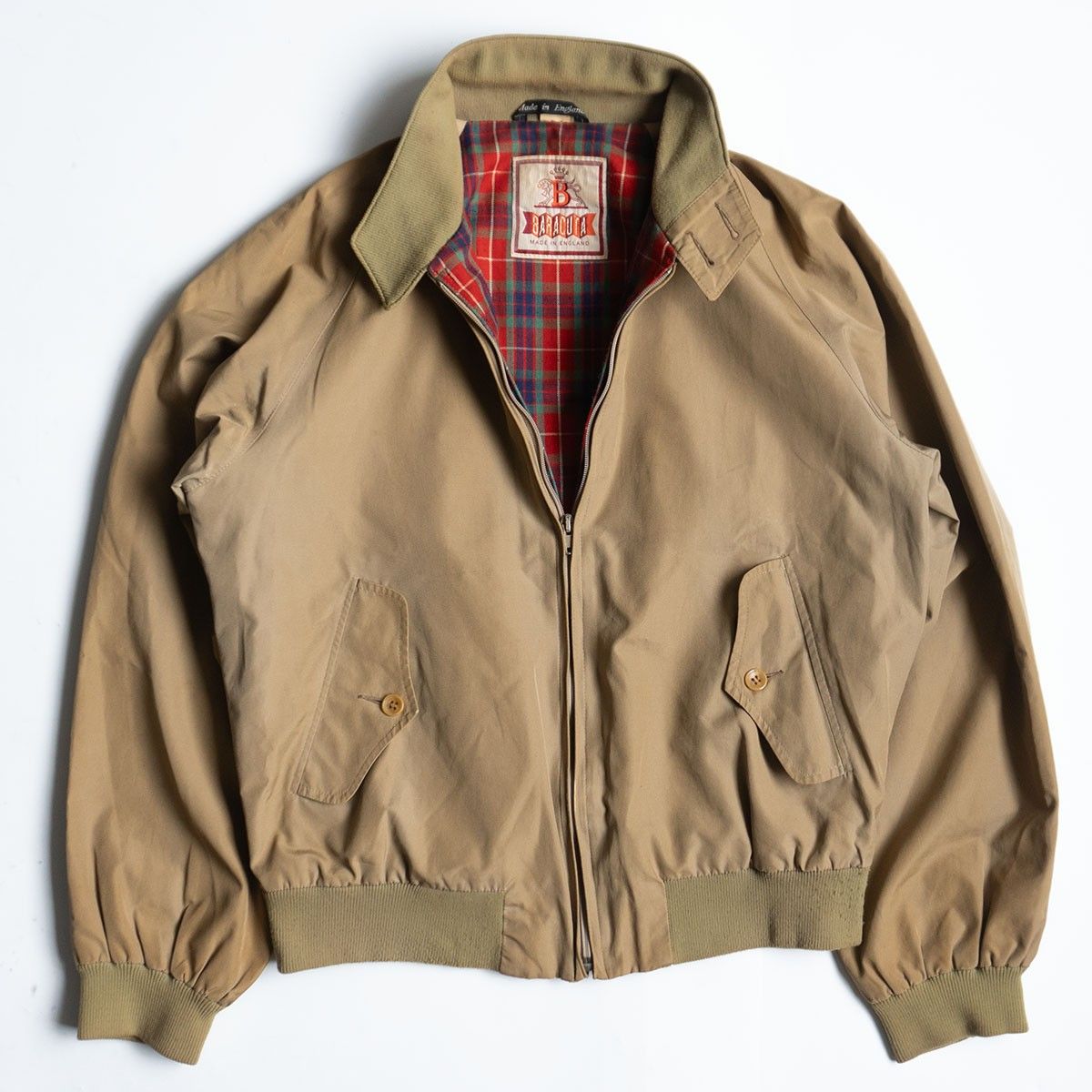 80S】 BARACUTA 【G9 スウィングトップ ハリントンジャケット】 38