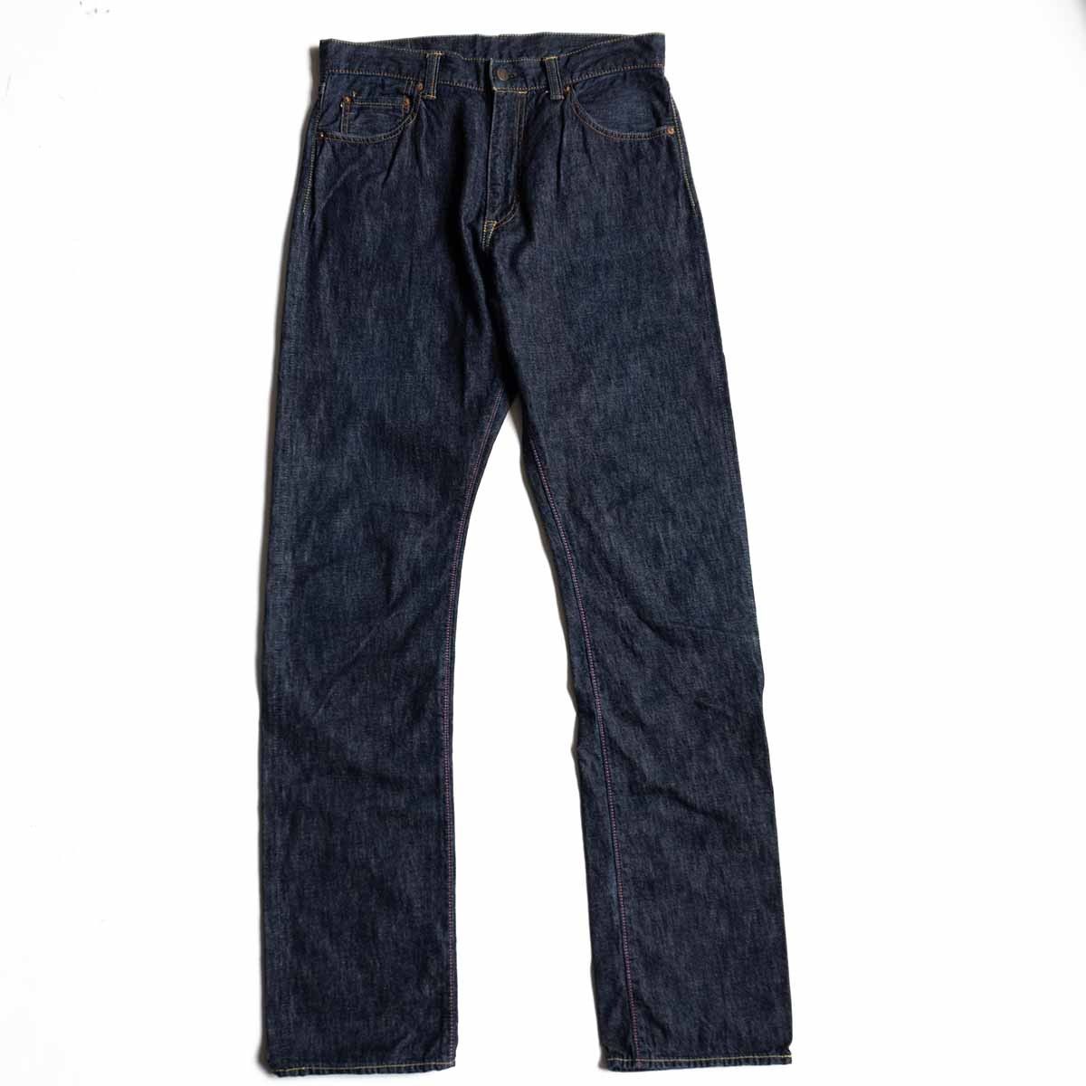 雰囲気抜群】 桃太郎ジーンズ【G114-MZ 銅丹レーベル 10oz スリム