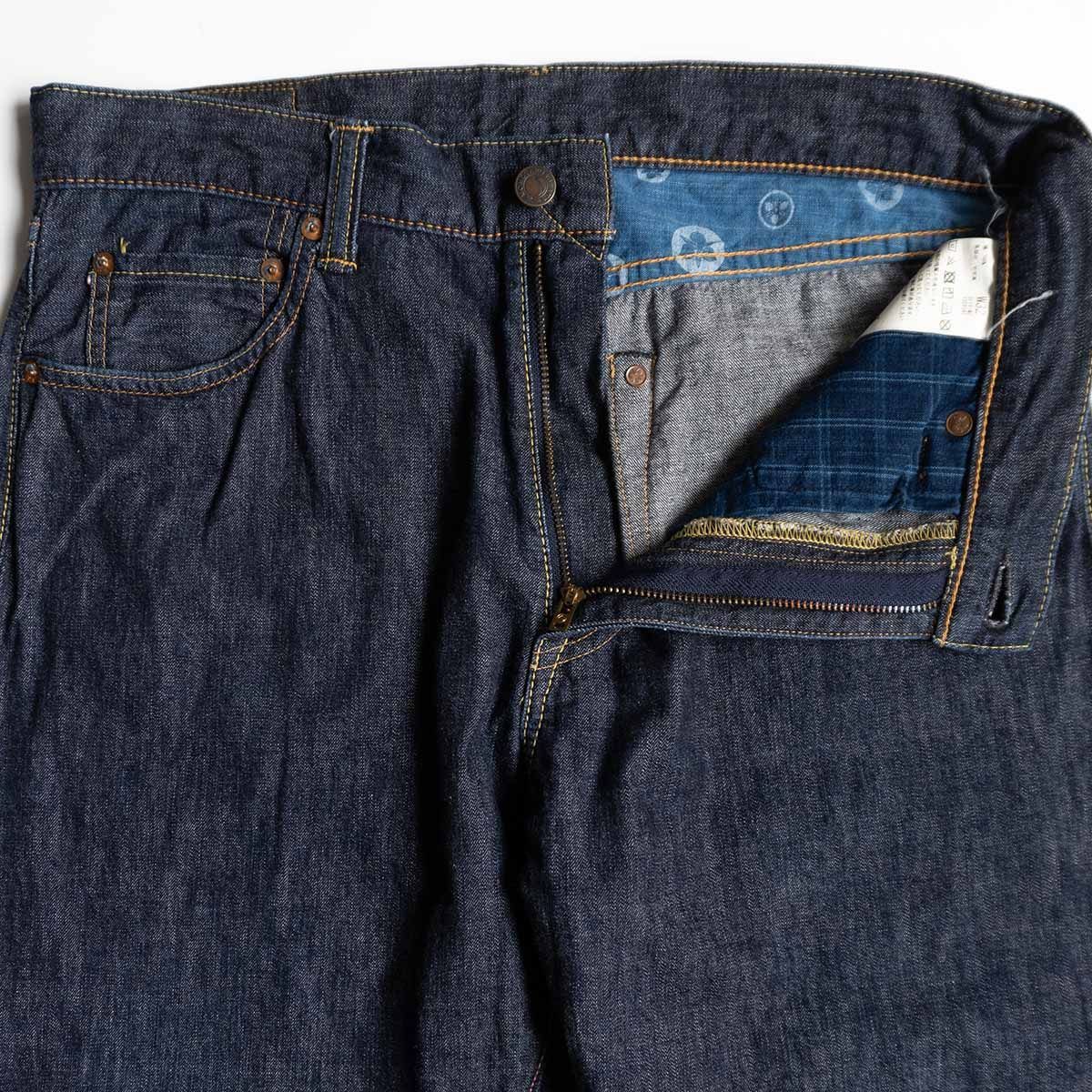 雰囲気抜群】 桃太郎ジーンズ【G114-MZ 銅丹レーベル 10oz スリム