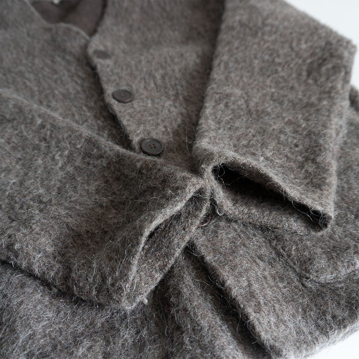 美品/24AW】OUR LEGACY【M4236CM/CARDIGAN MOHAIR】46 MOLE-GREY