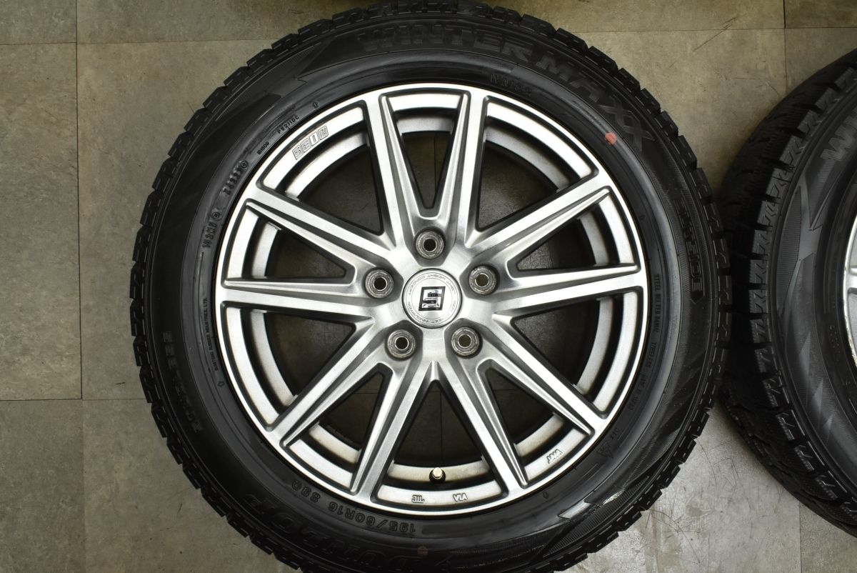 品 SEIN 16 in 6 5 J 48 PCD 114 3 ウィンターマックスWM 02 195 60 R セレナ ノア ヴォクシー エスクァイア ステップワゴン アクセラ