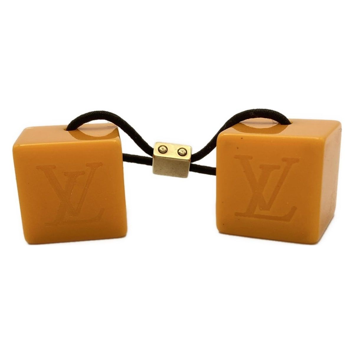 LOUIS VUITTON(ルイヴィトン) アクセサリー美品 ヘアキューブ オレンジ
