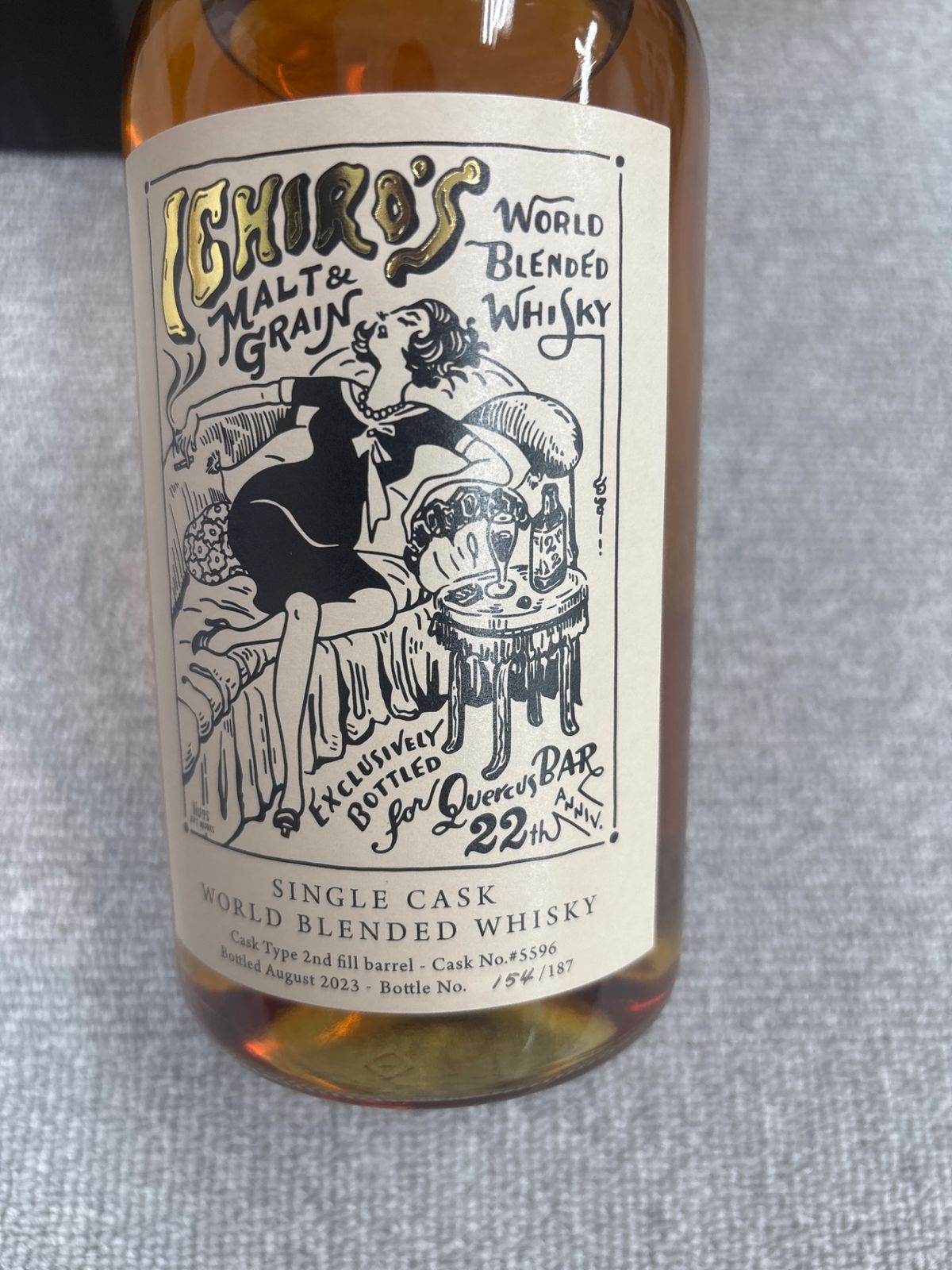 秩父イチローズモルト クエルスバー 22周年 - メルカリ
