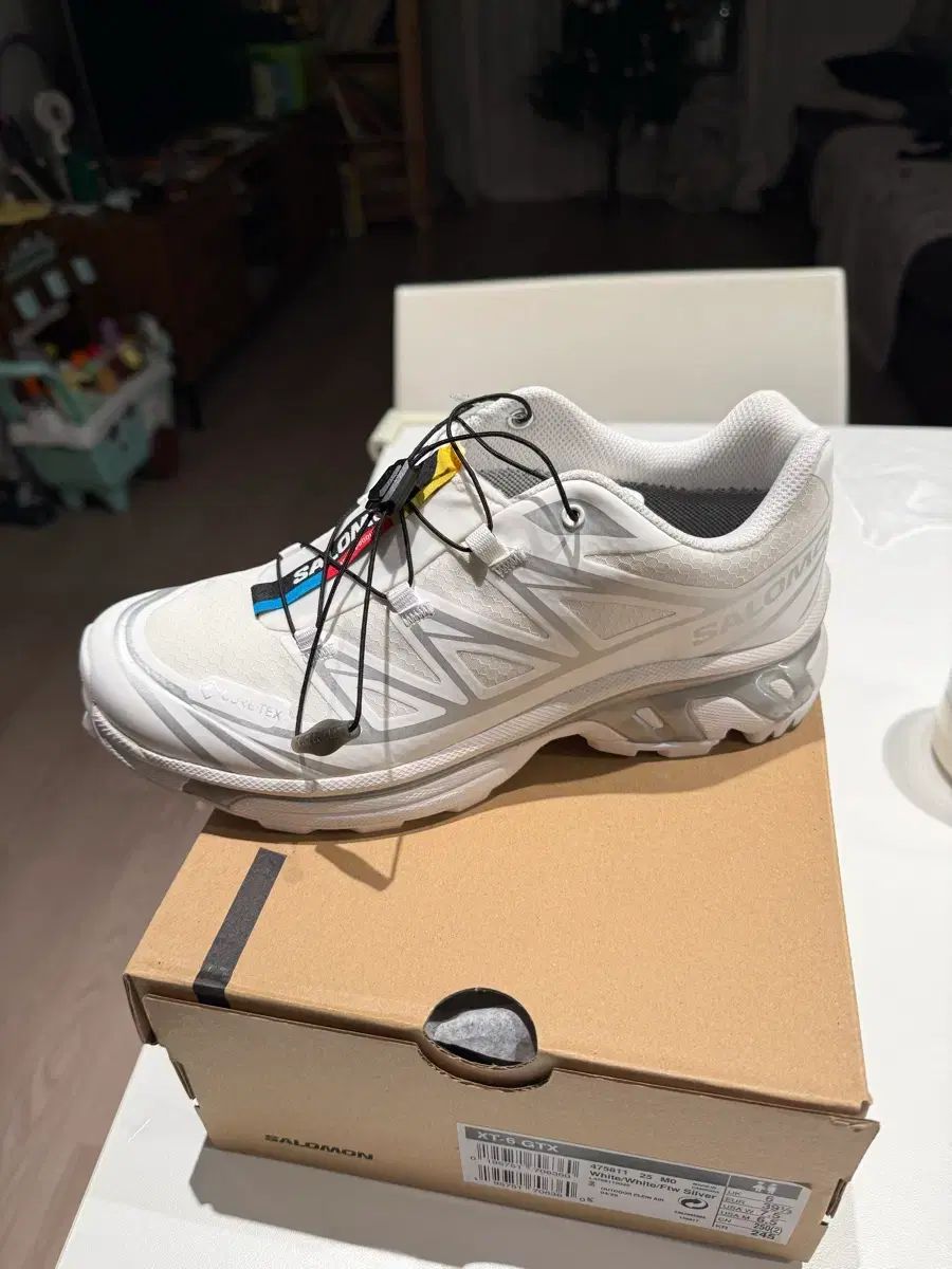 SALOMON XT 6 GTX 白 245 mm GTX_L 47581