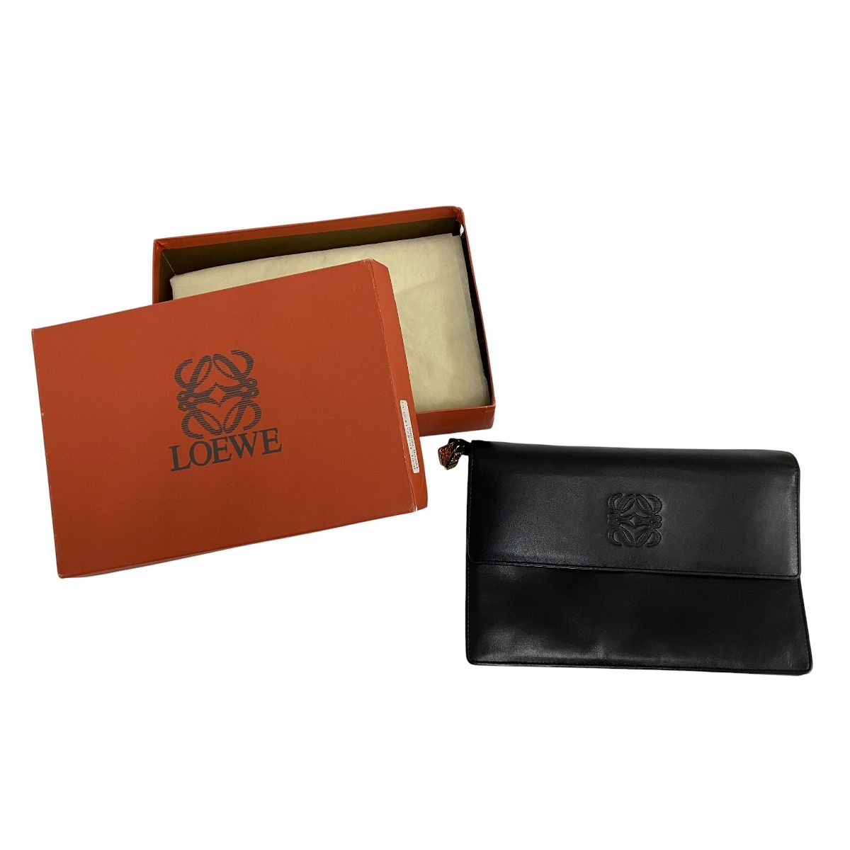 LOEWE ロエベ NAPPA NEGRO ナッパ レザー ハンドバッグ M-01.18