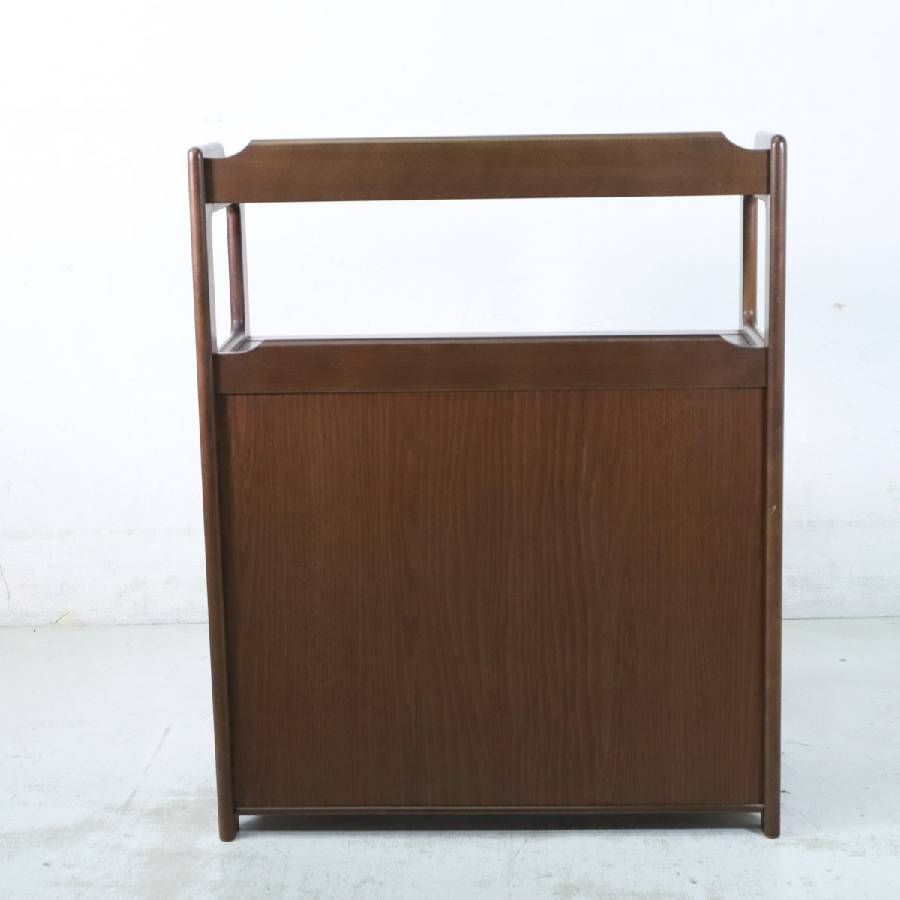 カリモク家具 karimoku 電話台 ファックス台 キャビネット 飾り棚 ブナ