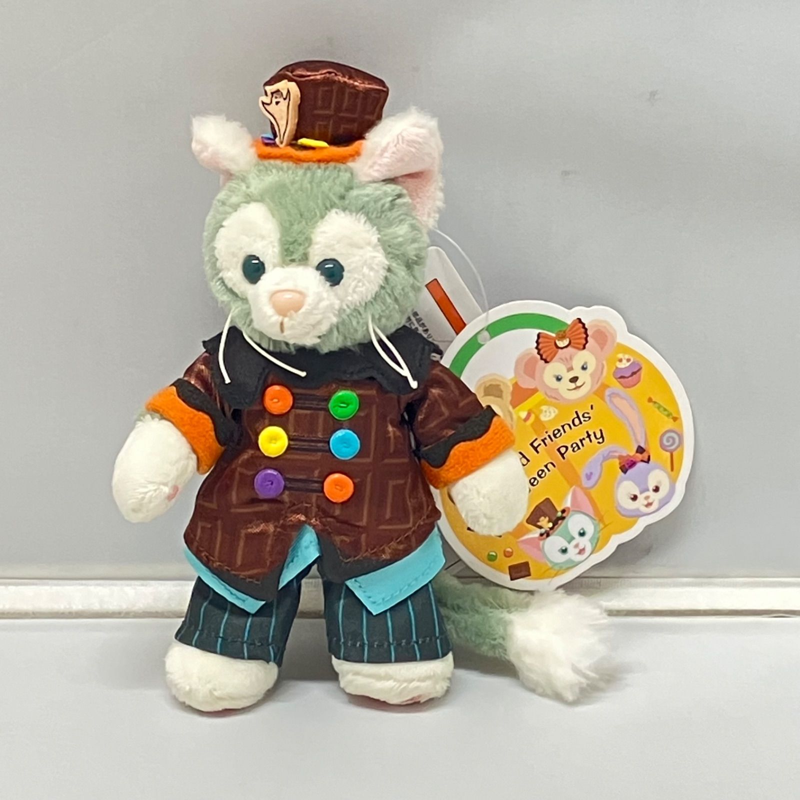 新品・タグ付き】ジェラトーニ ぬいぐるみバッジ ぬいぐるみストラップ