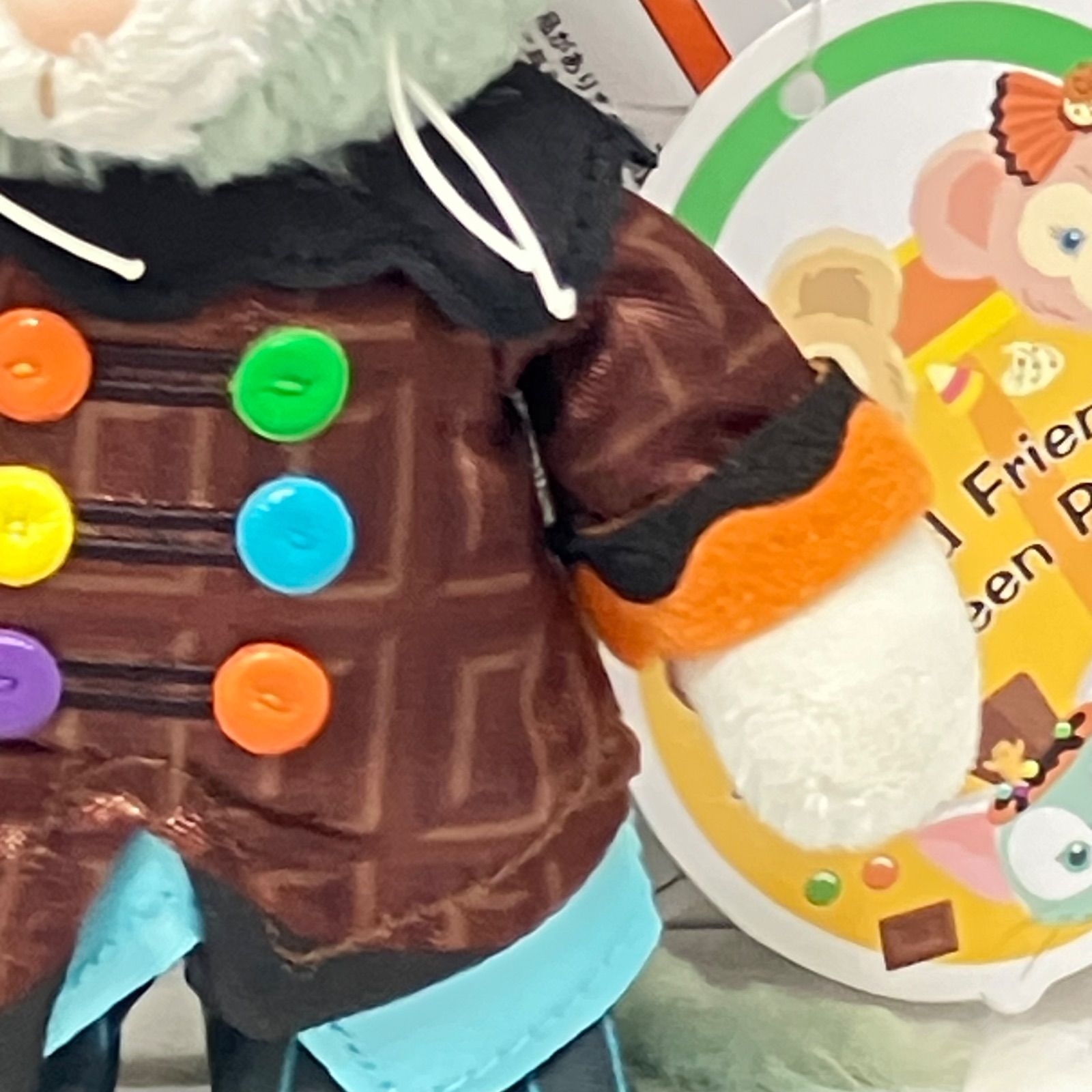 新品・タグ付き】ジェラトーニ ぬいぐるみバッジ ぬいぐるみストラップ