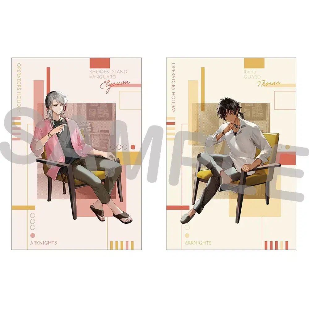 アークナイツ 4 5周年 Yostar JPショップ ソーンズ エリジウム アクリルスタンド