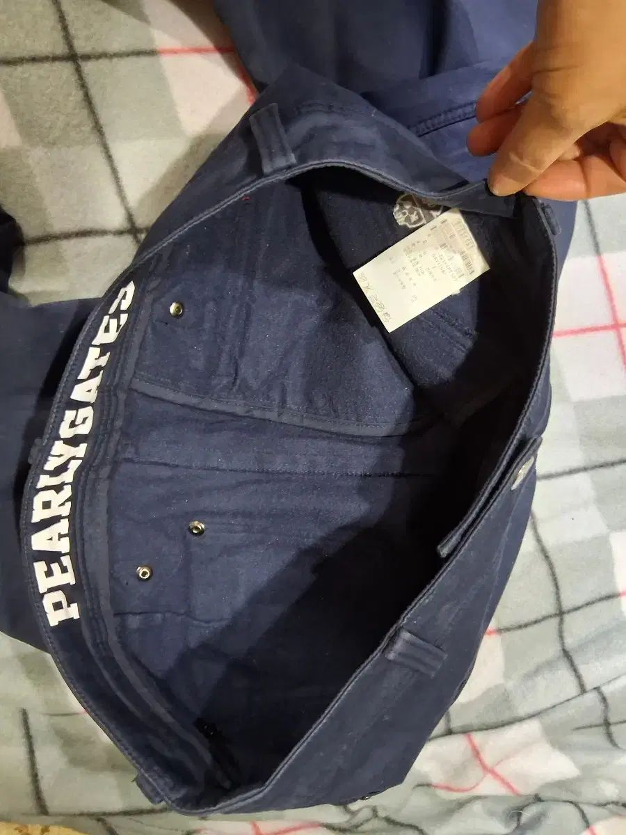 PEARLY GATES ネイビー コットン起毛ズボン その他 レディースウェア ゴルフ