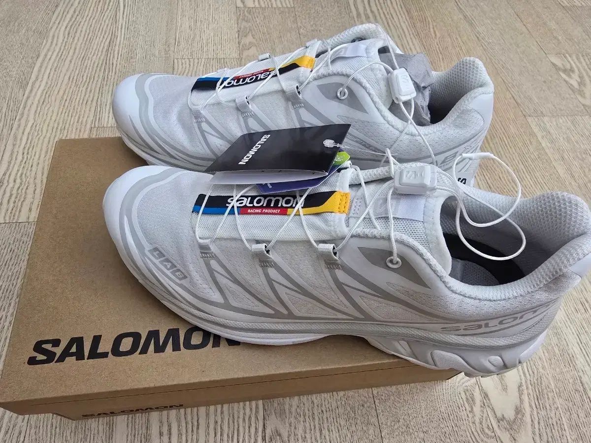 280 SALOMON サロモン XT-6 ADV 白 登山靴 ランニングシューズ ♥ 最安値