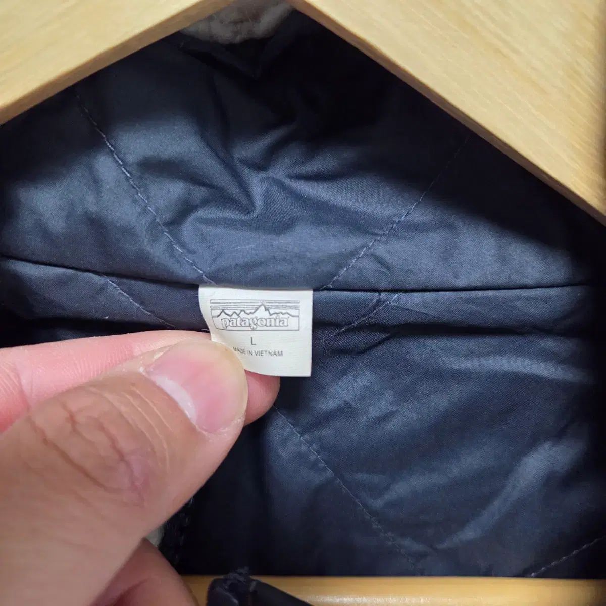 パタゴニア リバーシブル ウールエステル ファイル ジャケット L