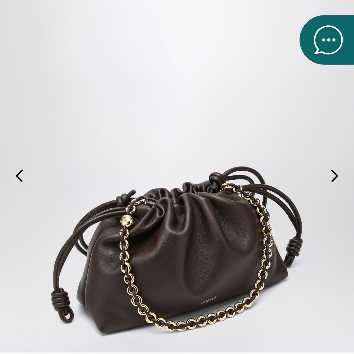 LOEWE ロエベ フラメンコ・パース・ミディアム・バッグ(ダーク