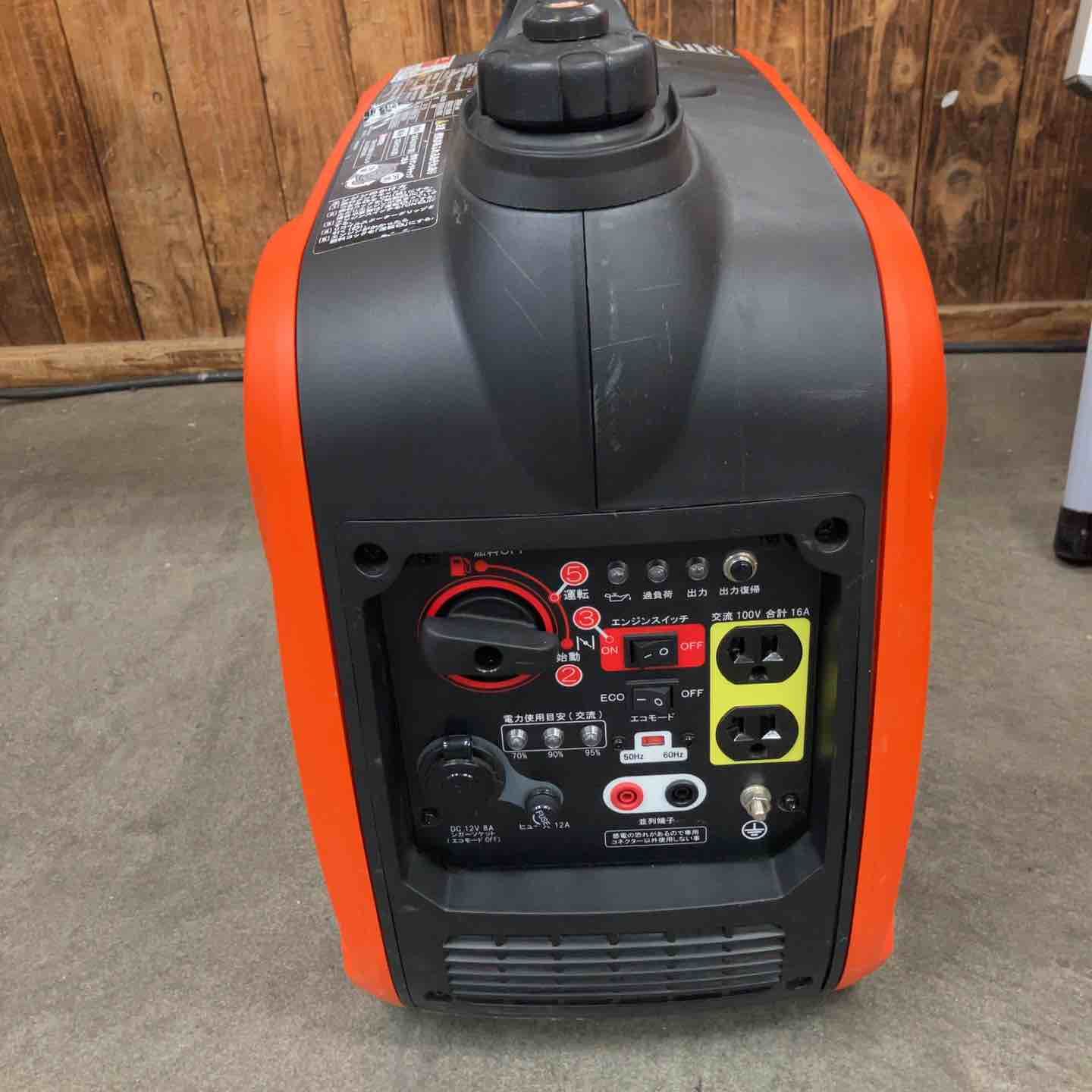 ☆工進(KOSHIN) インバーター発電機 GV-16i【川崎店】 - メルカリ