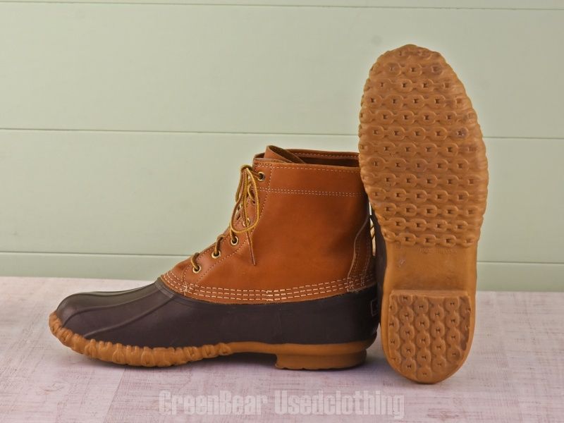 E146 USA製 L.L.Bean ビンテージ ビーンブーツ 茶 メンズ 11GM 29cm 