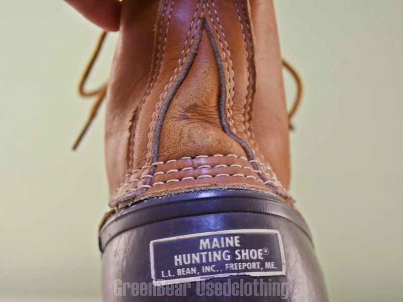 E146 USA製 L.L.Bean ビンテージ ビーンブーツ 茶 メンズ 11GM 29cm 