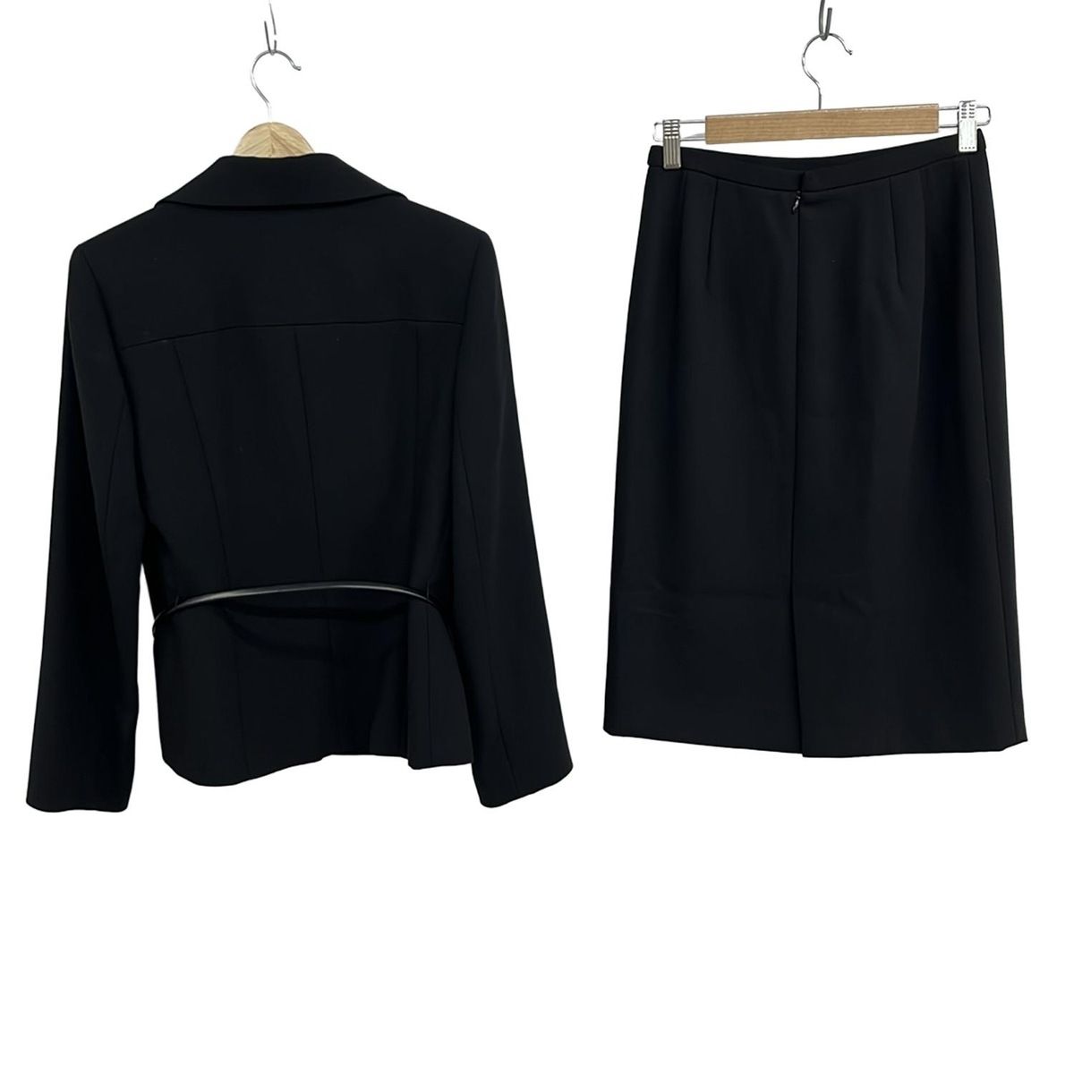 美品　Burberry バーバリーロンドン スカートスーツ　就職　黒　38 Burberry LONDON(バーバリーロンドン) スカートスーツ レディース美品