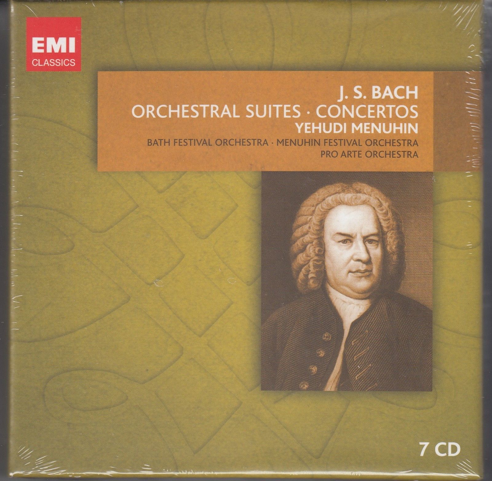 7CD/Emi]バッハ:管弦楽組曲全曲(第1-4番)BWV.1066-1069&