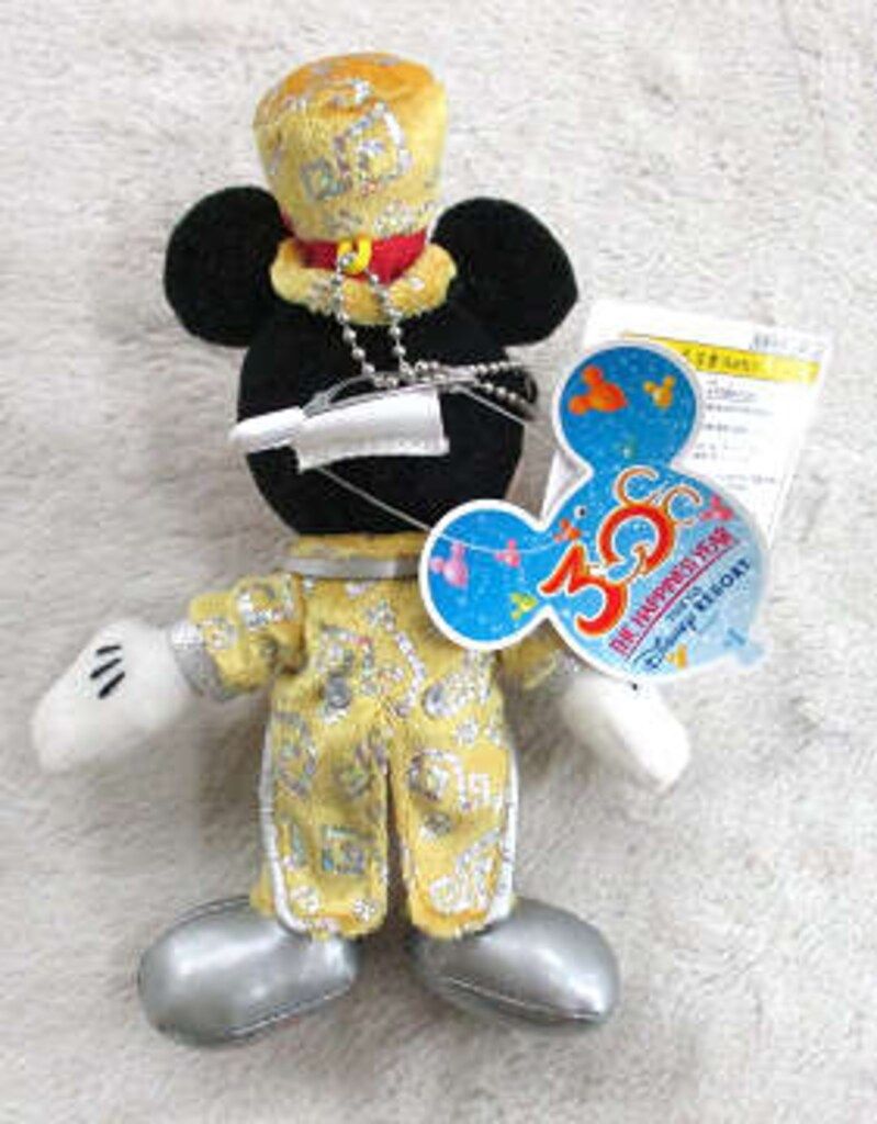 東京ディズニーリゾート ぬいぐるみバッジ TDR30周年 THE HAPPINESS