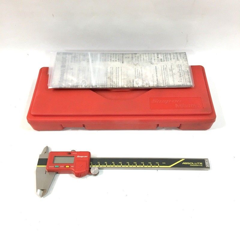 Snap on スナップオン デジタルノギス SMDC 6Ｍ 測定範囲 0 01ｍｍ～150 mm mitutoyo 測定 大工 工具 DW 3670