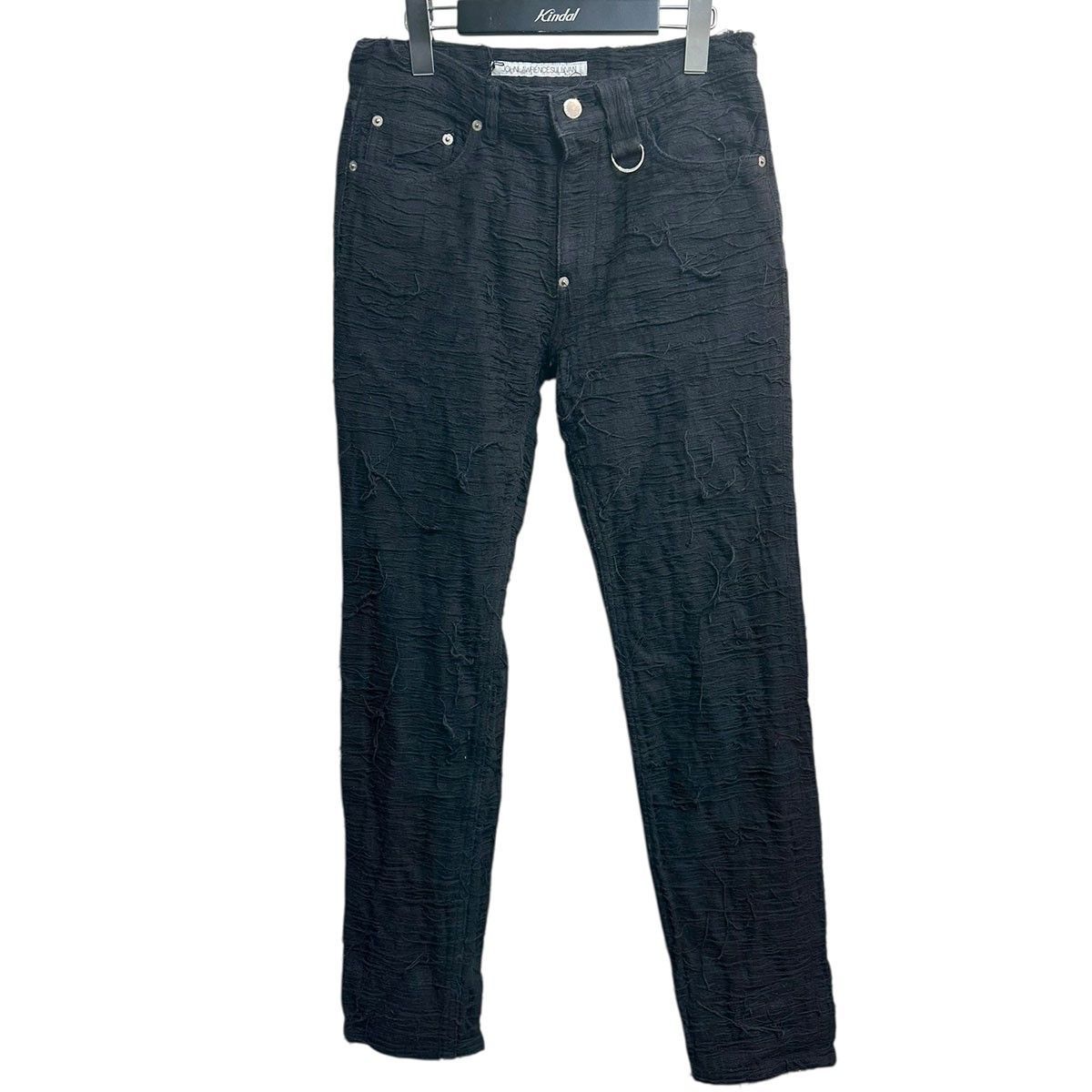 JOHN CRASH DENIM 5 POCKET PANTS クラッシュデニム5ポケットパンツ 2 B 019 0322 18