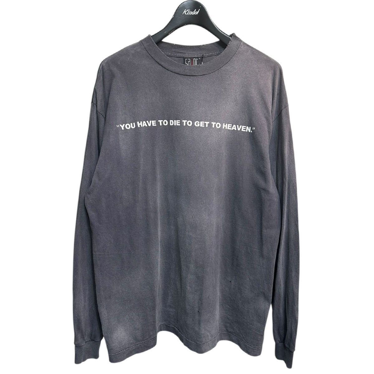 SAINT MICHAEL LS TEE／SAINT CLUB 長袖Tシャツ SM-YS8-0000-016