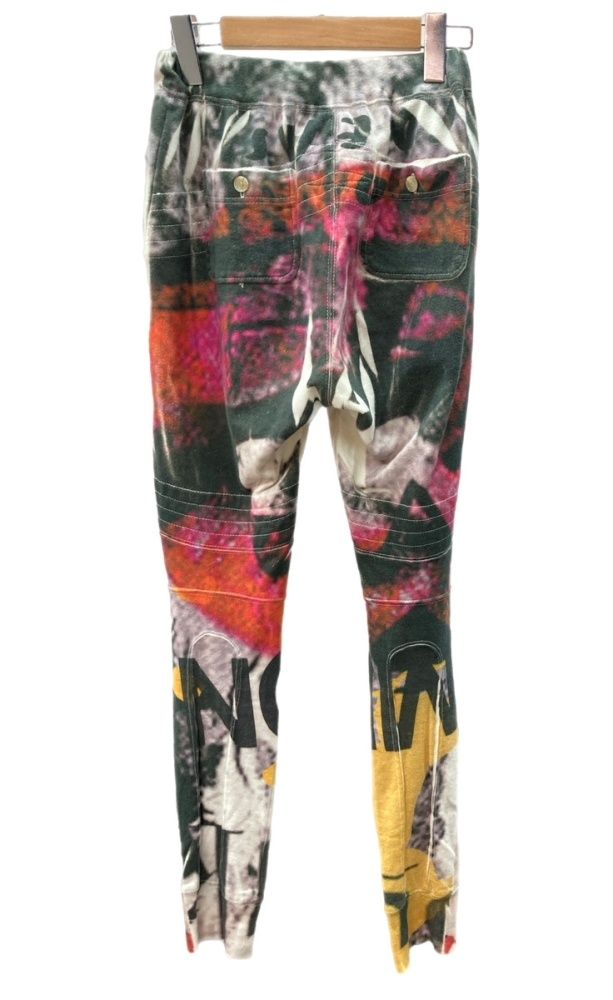ノゾミイシグロ NOZOMI スウェットパンツ サルエルパンツ 綿 コットン COTTON ボトムスその他 総柄 マルチ Sサイズ 104 LB 46