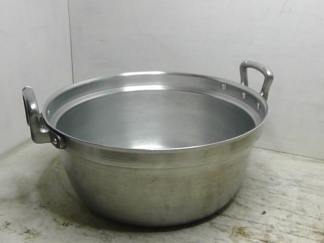 アルミ製 両手鍋 料理鍋 円付鍋 業務用 約42 cm 2511 M