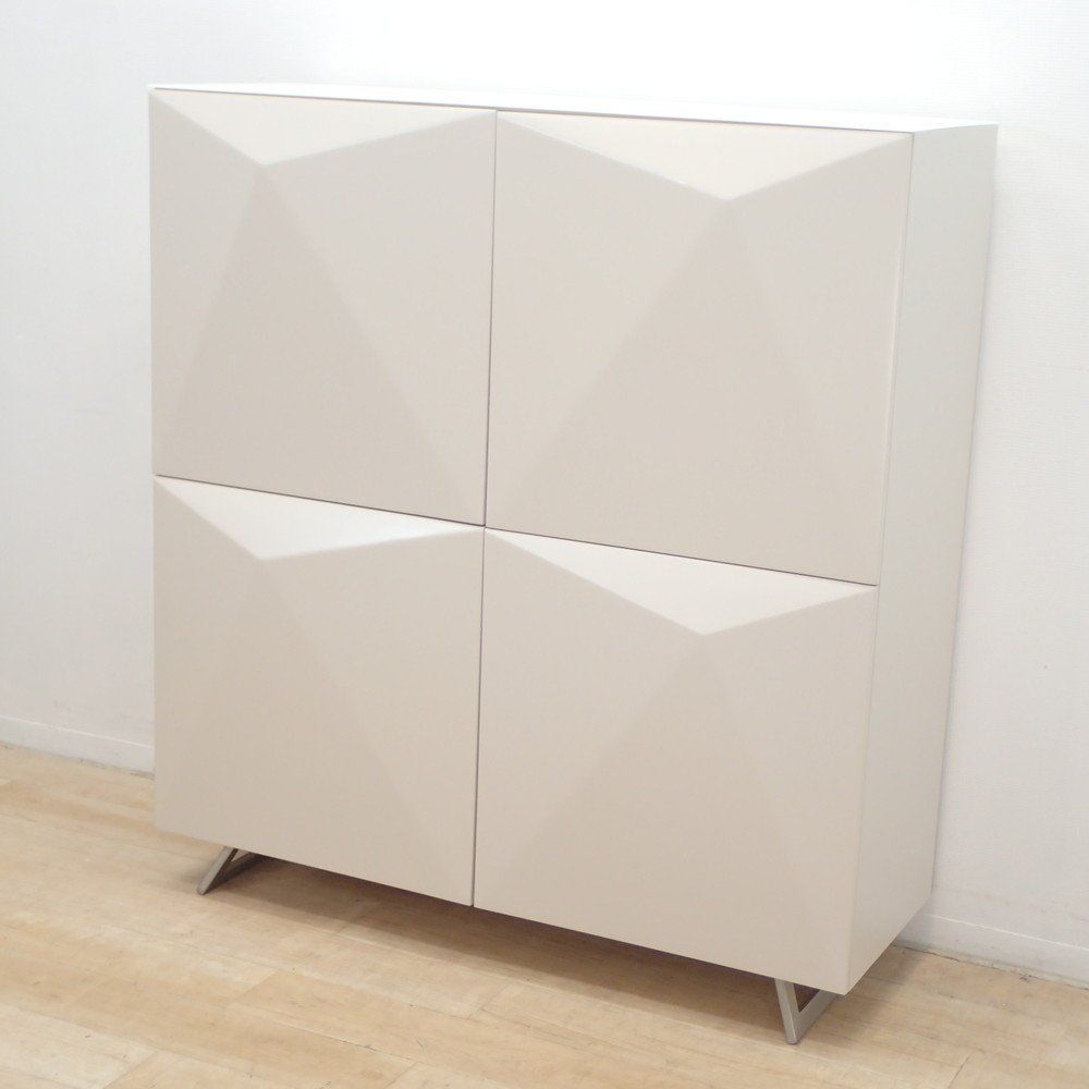 キャビネット ホワイト 書類棚 オフィス家具 EG 19237