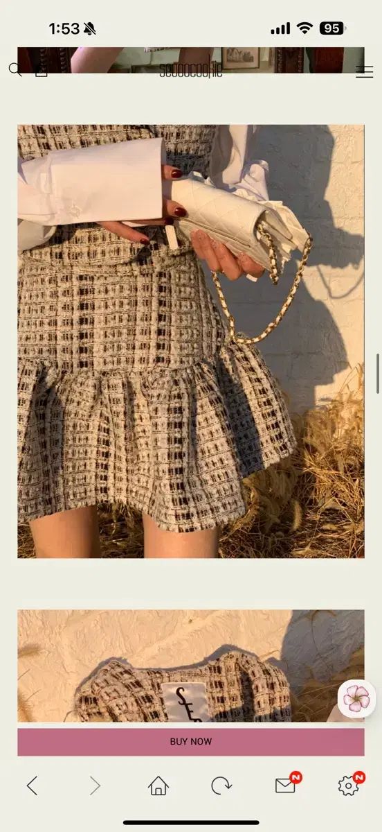 seooocookie ソークッキー 생말로 ツイード セット Mサイズ