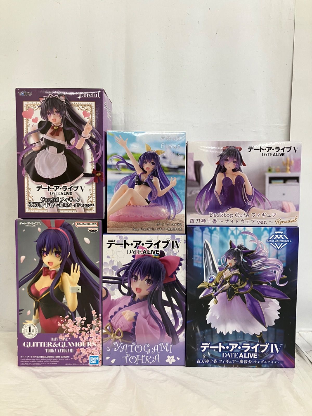 未開封 デートアライブ シリーズ 夜刀神十香 まとめ 6種 6個セット