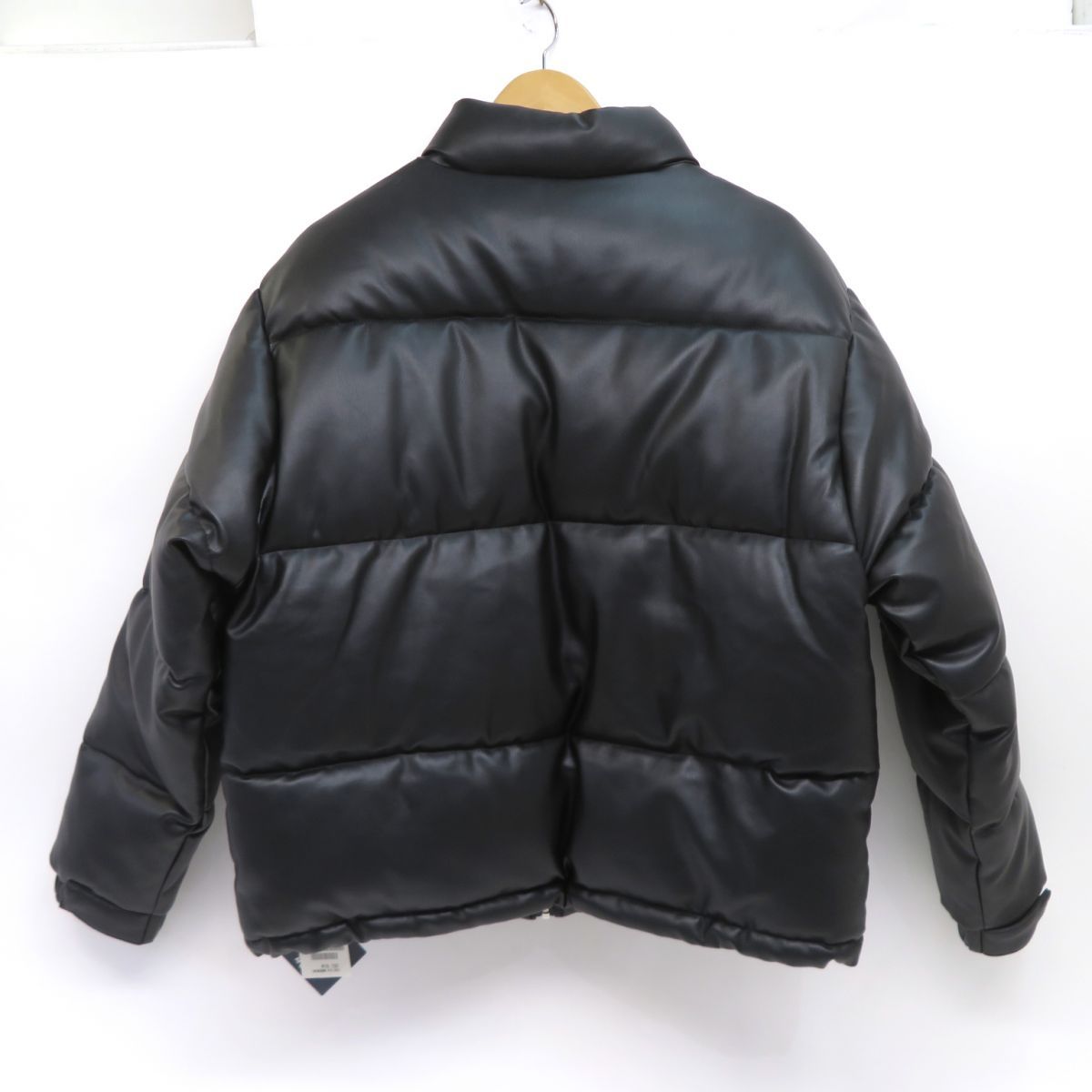 PUBLUX（パブリュクス）×MLB フェイクレザー 中綿ブルゾン LA