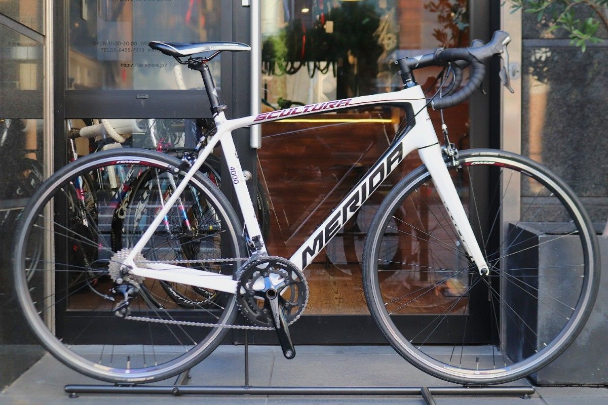 メリダ MERIDA スクルトゥーラ 4000 2018モデル シマノ 105 5800 MIX 11 S カーボン ロードバイク
