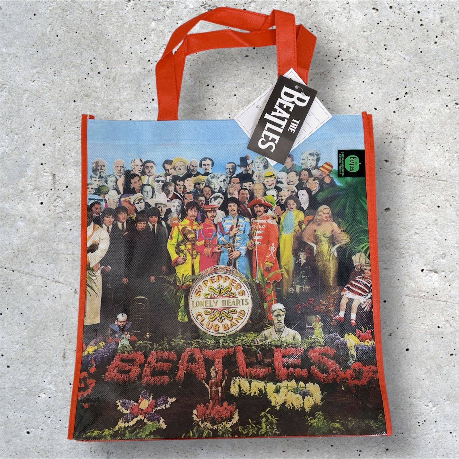 BEATLES ビートルズ エコバッグ トートバッグ ロンリーハーツ 軽量