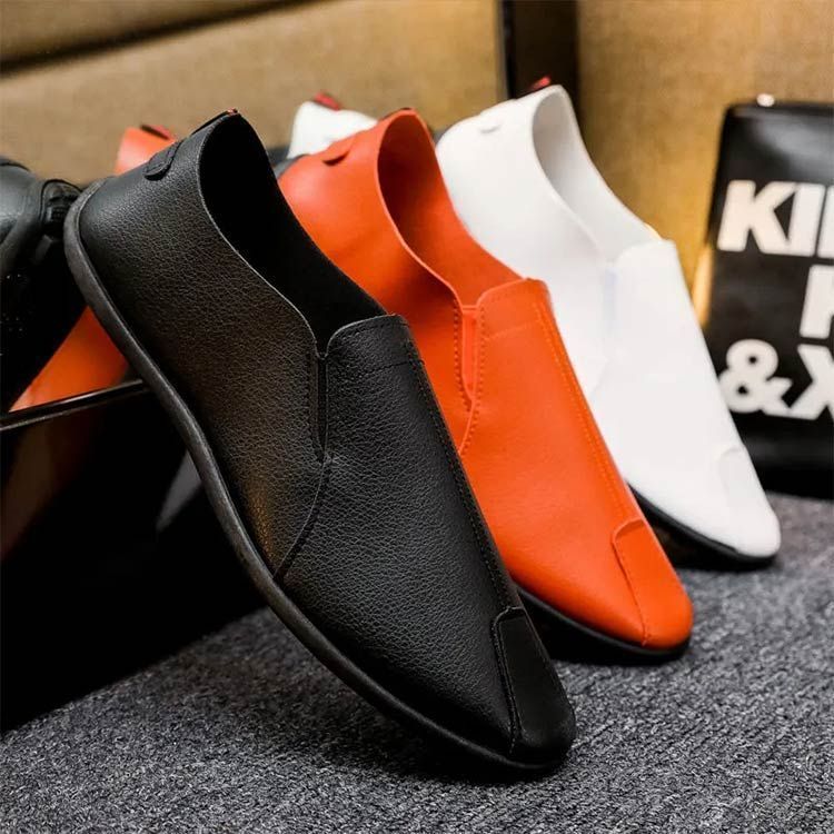 ローファー 即購入OK メンズ スリッポン 革靴 男性 紳士靴 通気 柔らかい 歩きやすい カジュアル ビジネス ビジカジ ブラック