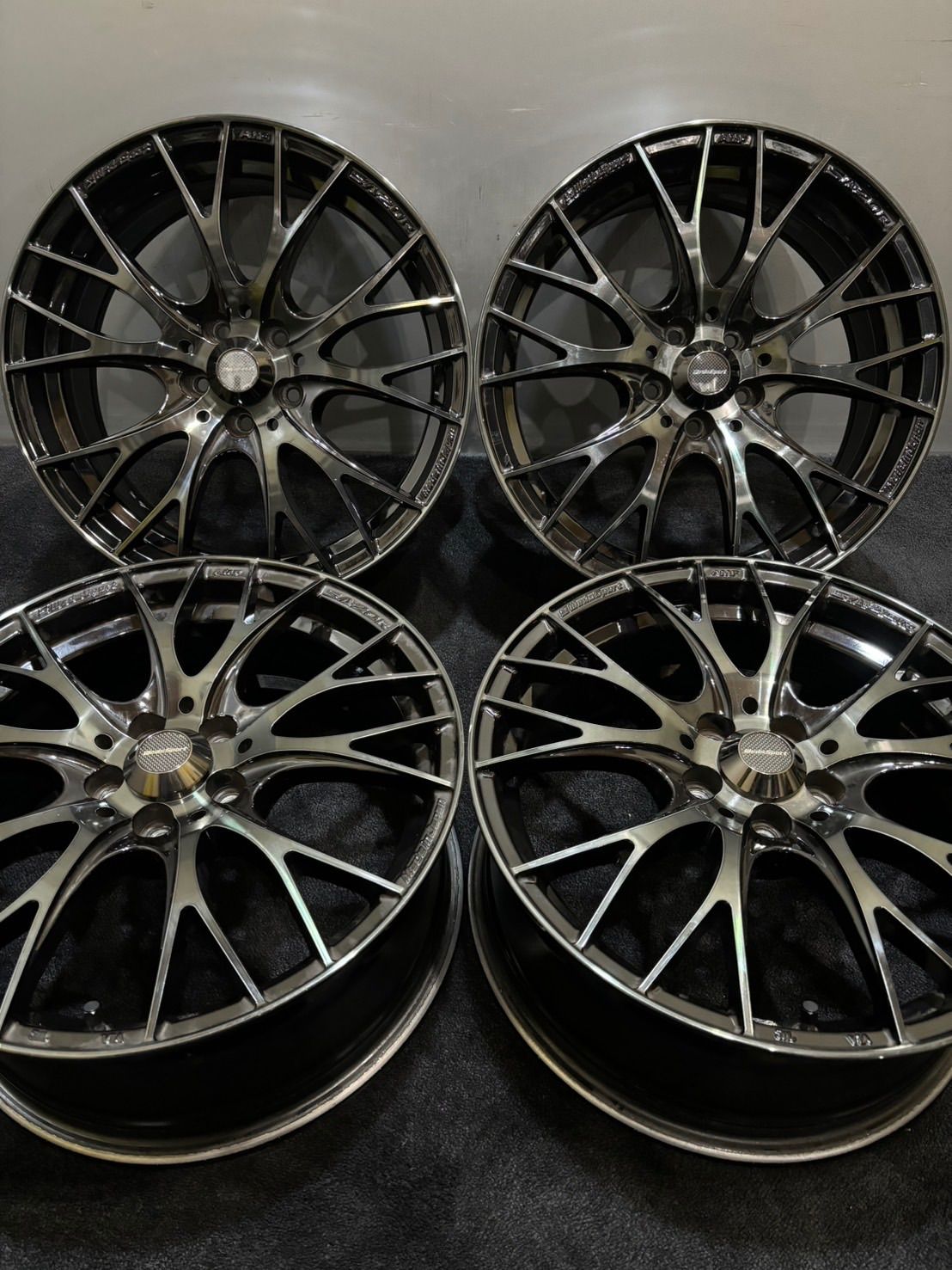 WedsSport SA 20 R 17インチ 7 5 J 48 100 H アルミホイール 4本 プリウス 86 BRZ カローラツーリング 1 K 916