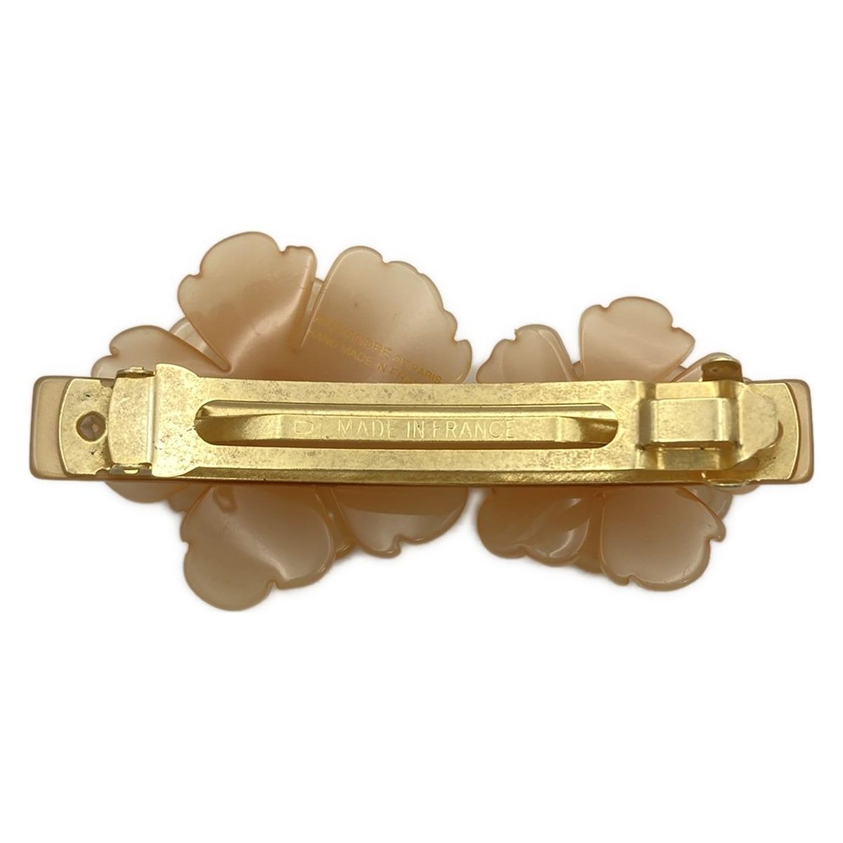 アレクサンドルドゥパリ  バレッタ　フラワー　ラインストーン ALEXANDRE de PARIS(アレクサンドル ドゥ パリ) バレッタ