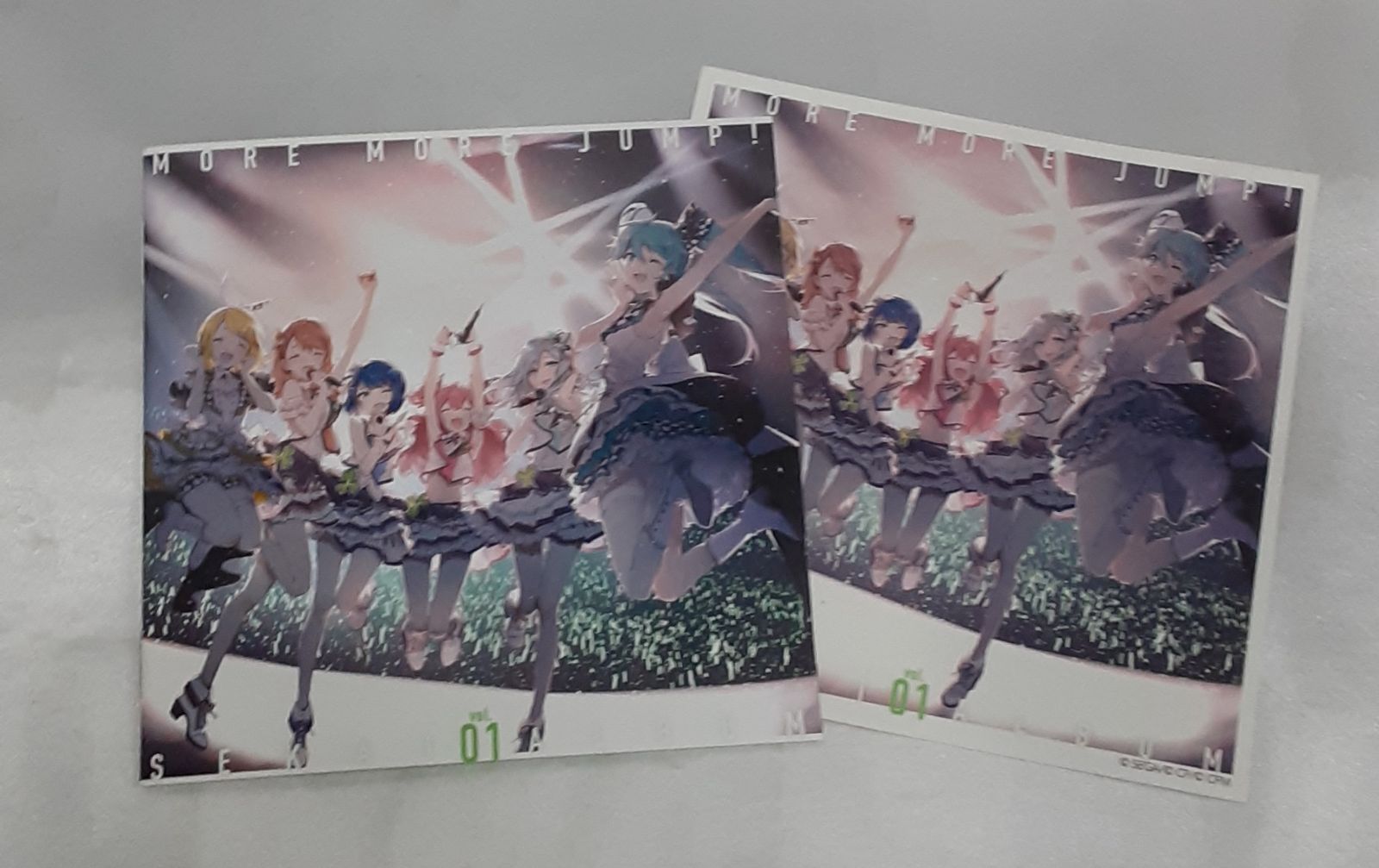 CD MORE MORE JUMP! SEKAI ALBUM vol.1 通常盤 初回特典ステッカー付き 