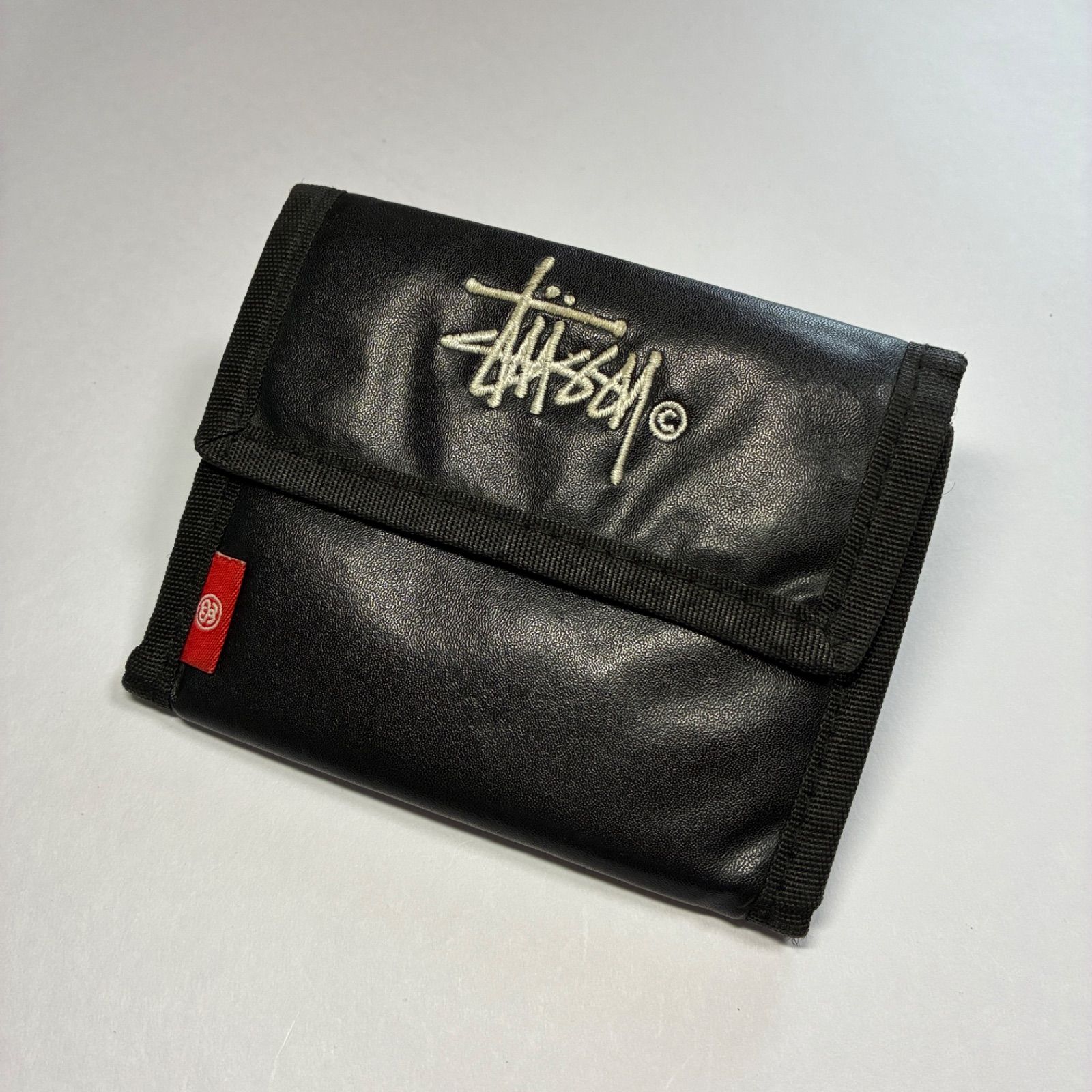 STUSSY/ステューシー/財布/三つ折り財布/ウォレット/ブラック 【SH23