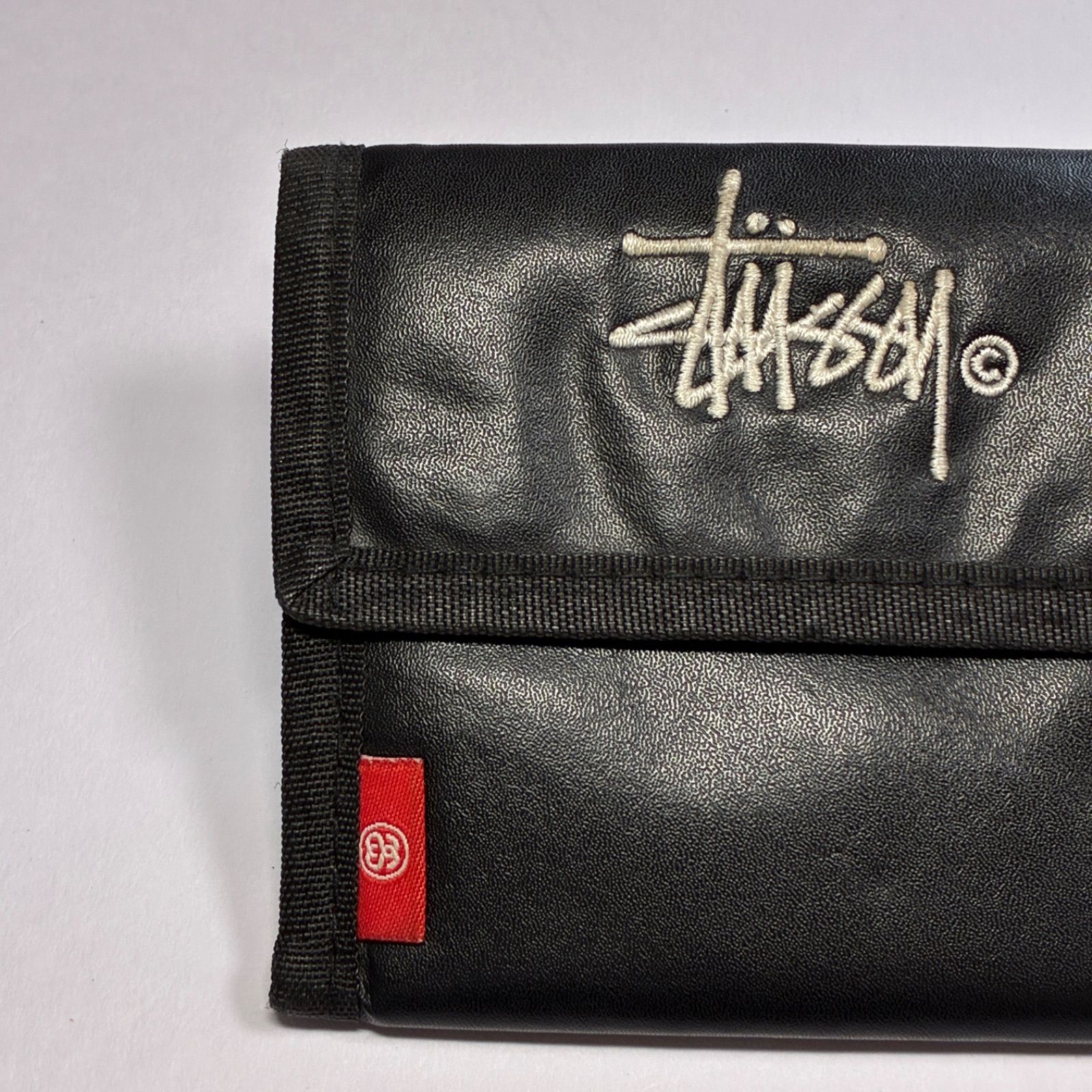 STUSSY/ステューシー/財布/三つ折り財布/ウォレット/ブラック 【SH23