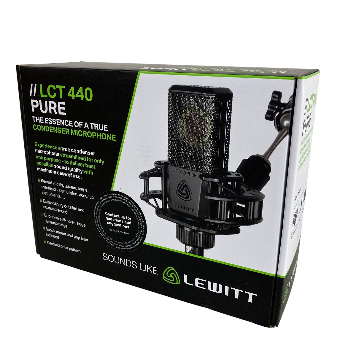 LEWITT LCT 440 PURE コンデンサーマイク 音響器材 中古 Y10627818