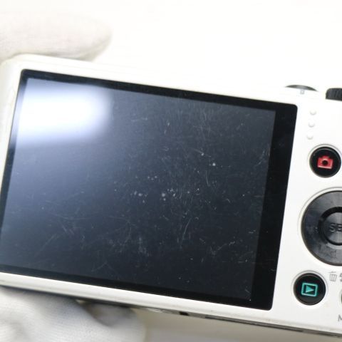 良品 EX-ZR100 ホワイト 即日発送 CASIO EXILIM デジカメ 本体 土日祝