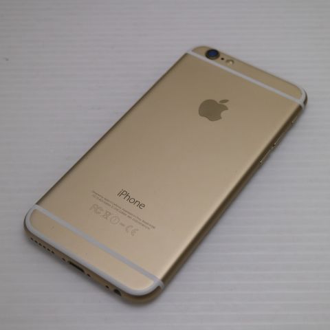 超美品 au iPhone6 16GB ゴールド 即日発送 スマホ Apple au 本体 白