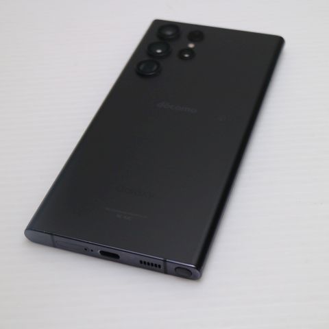 超美品 Galaxy S22 Ultra SC-52C ファントムブラック スマホ 白ロム