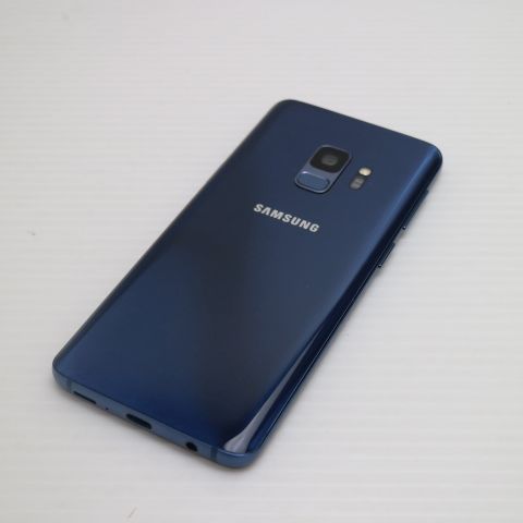 超美品 SIMフリー Galaxy S9 コーラルブルー スマホ 本体 白ロム 土日