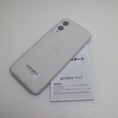 ♥ SIMフリー arrows We 2 ミストホワイト スマホ FCNT 08000